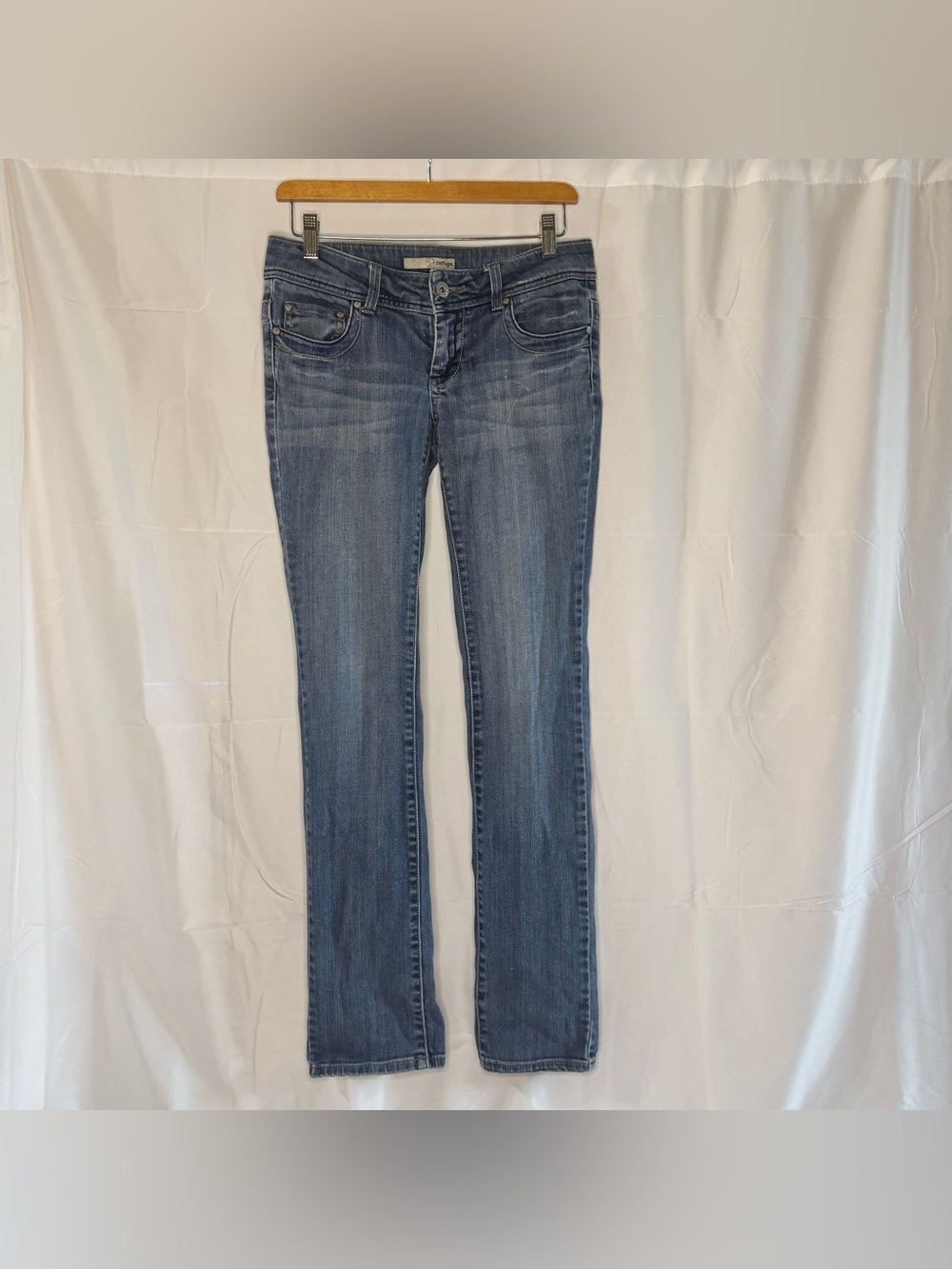 Y2K Refuge Low Rise Straight Leg Jeans